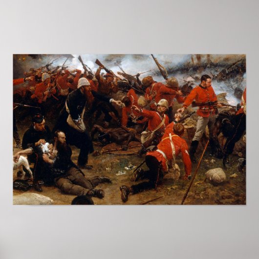 Verdediging van Rorke's Drift Poster (Voorkant)