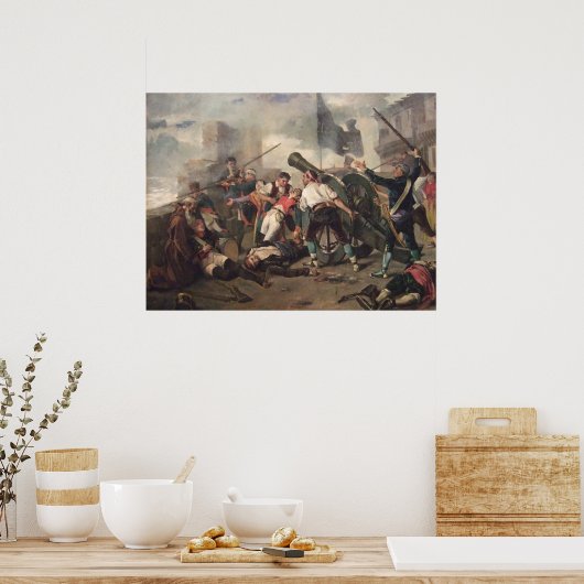 Verdediging van Zaragoza Poster (Keuken)