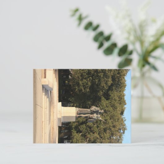 verdedigingsmonument briefkaart (Staand voorkant)