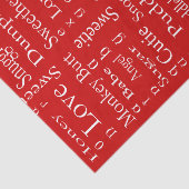 Verdedigingsvoorwaarden van Shirley Taylor Tissuepapier (Detail)