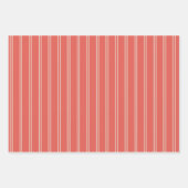 Verdeel bloemen op een perzik achtergrond inpakpap inpakpapier vel (Voorkant 2)