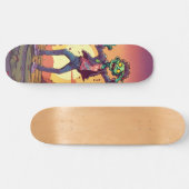 Verdeel de straten met Zombie Style!" Persoonlijk Skateboard (Horizontaal)