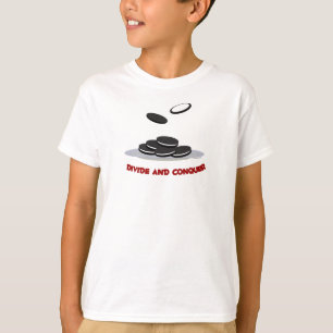 Verdeel en verdien kinder t-shirt