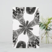 Verdeel en verover briefpapier (Staand voorkant)