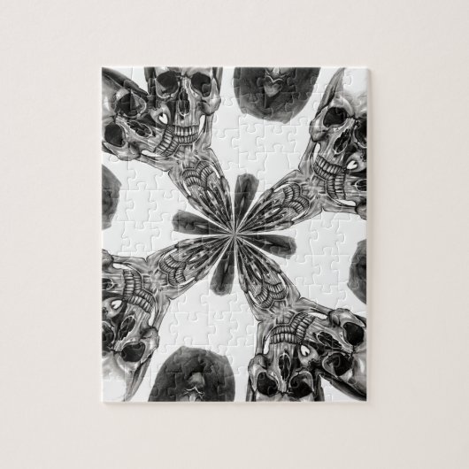 Verdeel en verover legpuzzel (Verticaal)