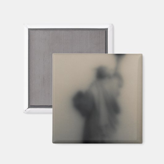 Verdeeld afbeelding van het Vrijheidsbeeld Magneet (Voorkant / Achterkant)