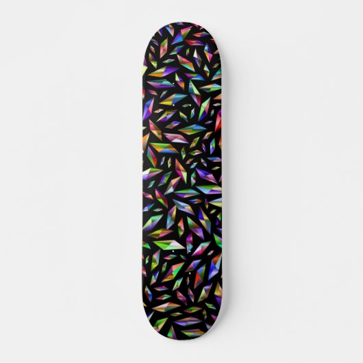 Verdeelde kleur persoonlijk skateboard (Voorkant)