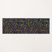 Verdeelde kleur yogamat (Voorkant (horizontaal))