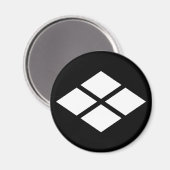 verdeelde ruit magneet (Voorkant / Achterkant)