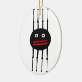 Verdeelt leuke, coole spin keramisch ornament (Links)