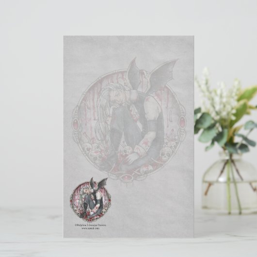 Verdeesde herinneringen briefpapier (Staand voorkant)