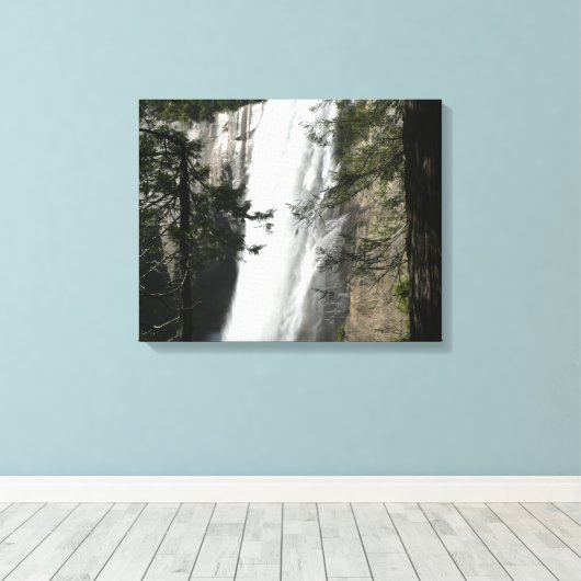 Verdefinitieve Herfsten III in het nationaal park Canvas Afdruk (Insitu (Houten vloer))