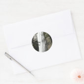 Verdefinitieve Herfsten III in het nationaal park Ronde Sticker (Envelop)