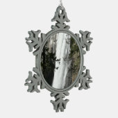 Verdefinitieve Herfsten III in het nationaal park Tin Sneeuwvlok Ornament (Links)