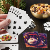 Verdekte Ape-speelkaarten Pokerkaarten (Insitu)
