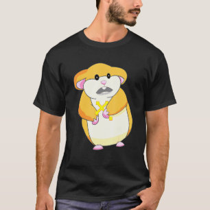 Verdekte hamster met Cross Hammond Cute Meme T-shirt
