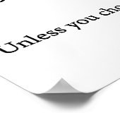 Verdelen van jezelf poster (Hoek)