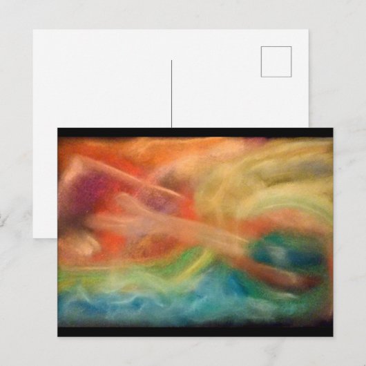 Verdeling van de wateren briefkaart (Voorkant / Achterkant)