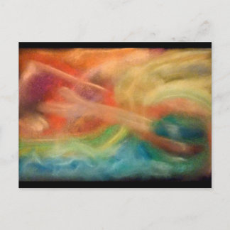 Verdeling van de wateren briefkaart