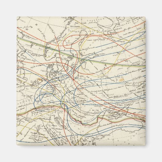 Verdeling van zoogdieren magneet (Voorkant)