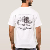 Verdenking UXO niet benaderen T-shirt (Achterkant)