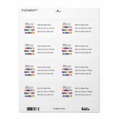 Verder bekend als Best-est Abuelo Etiket (Full Sheet)