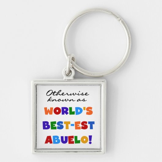 Verder bekend als Best-est Abuelo Gifts Sleutelhanger (Voorkant)