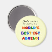 Verder bekend als Best-est Abuelo Magneet (Voorkant / Achterkant)
