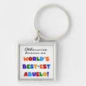 Verder bekend als Best-est Abuelo Sleutelhanger (Voorkant)