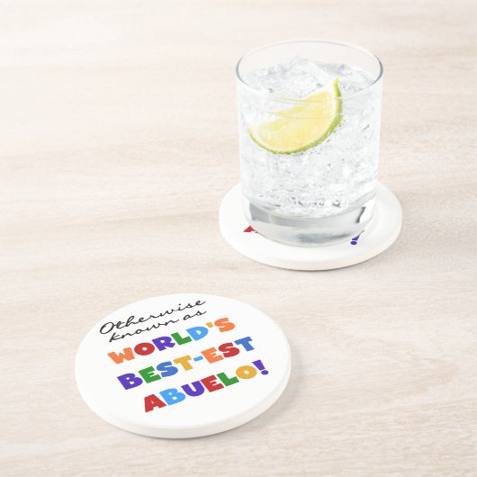 Verder bekend als Best-est Abuelo Zandsteen Onderzetter (Zijkant)