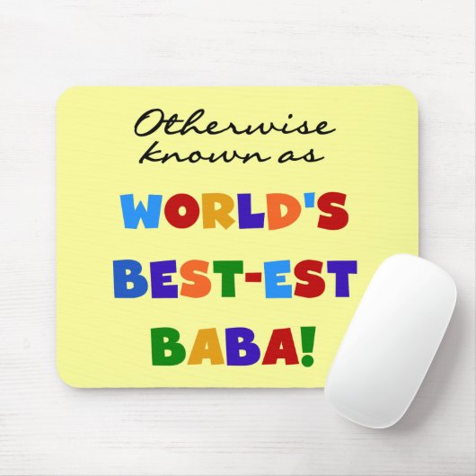 Verder bekend als Best-est Baba T-shirts en Gift Muismat (Met muis)