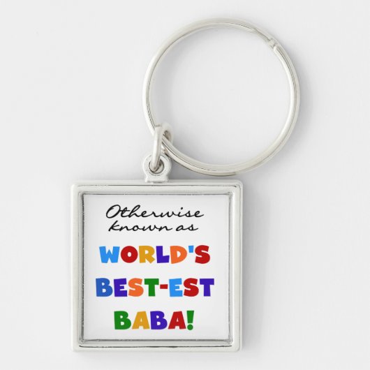 Verder bekend als Best-est Baba T-shirts en Gift Sleutelhanger (Voorkant)