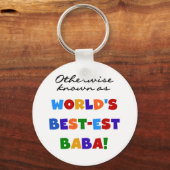 Verder bekend als Best-est Baba T-shirts en Gift Sleutelhanger (Voorkant)