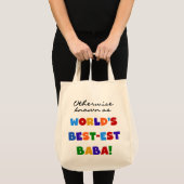 Verder bekend als Best-est Baba T-shirts en Gift Tote Bag (Voorkant (product))