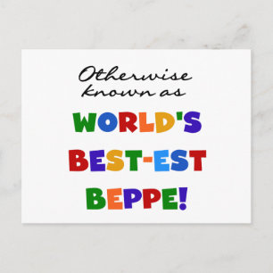 Verder bekend als Best-est Beppe Briefkaart