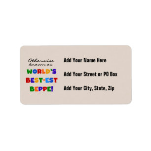 Verder bekend als Best-est Beppe Etiket