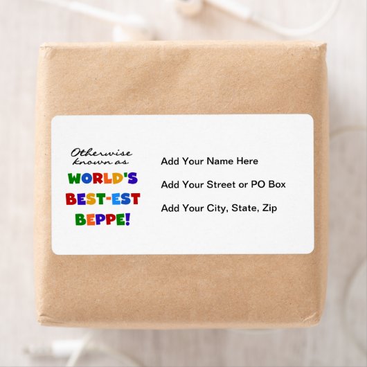 Verder bekend als Best-est Beppe Etiket (Insitu)