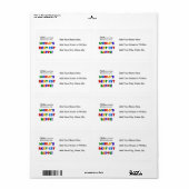 Verder bekend als Best-est Beppe Etiket (Full Sheet)