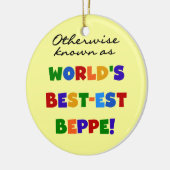 Verder bekend als Best-est Beppe Keramisch Ornament (Links)