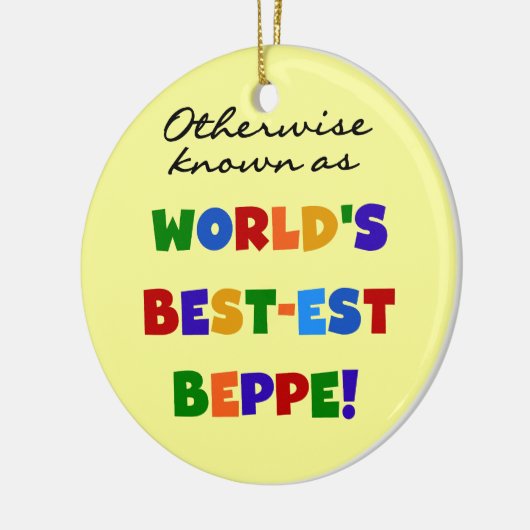 Verder bekend als Best-est Beppe Keramisch Ornament (Links)