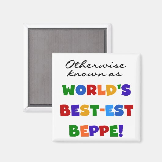 Verder bekend als Best-est Beppe Magneet (Voorkant / Achterkant)