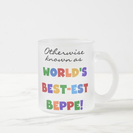 Verder bekend als Best-est Beppe Matglas Koffiemok (Rechts)