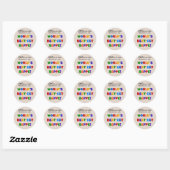 Verder bekend als Best-est Beppe Ronde Sticker (Vel)