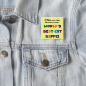 Verder bekend als Best-est Beppe Vierkante Button 5,1 Cm (In situ)