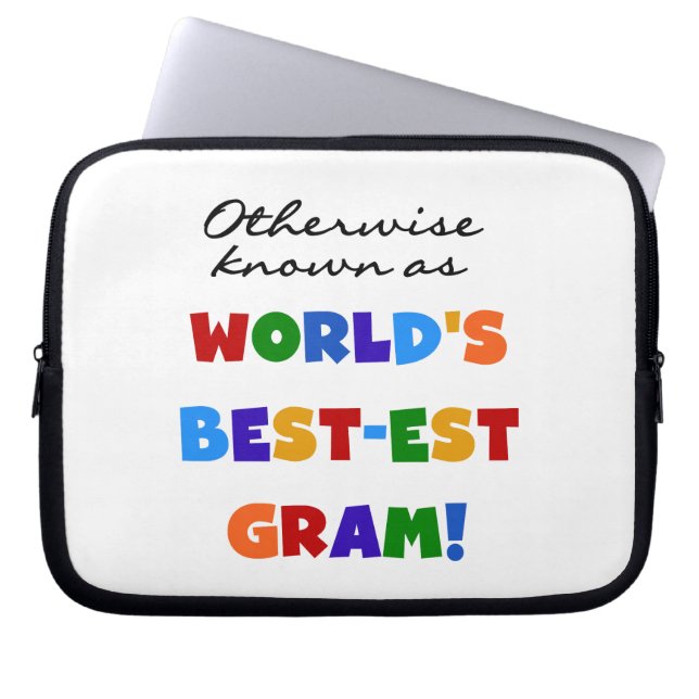 Verder bekend als Best-est Gram Gifts Laptop Sleeve (Voorkant)