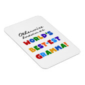 Verder bekend als Best-est Gramma Gifts Magneet (Rechterzijde)