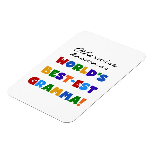 Verder bekend als Best-est Gramma Gifts Magneet (Linkerzijde)