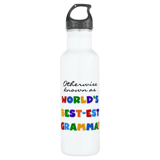 Verder bekend als Best-est Gramma Waterfles (Voorkant)