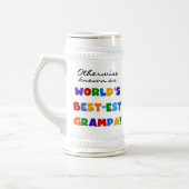 Verder bekend als Best-est Grampa Tshirts Bierpul (Links)