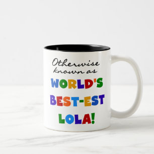 Verder bekend als Best-est Lola Gifts Tweekleurige Koffiemok